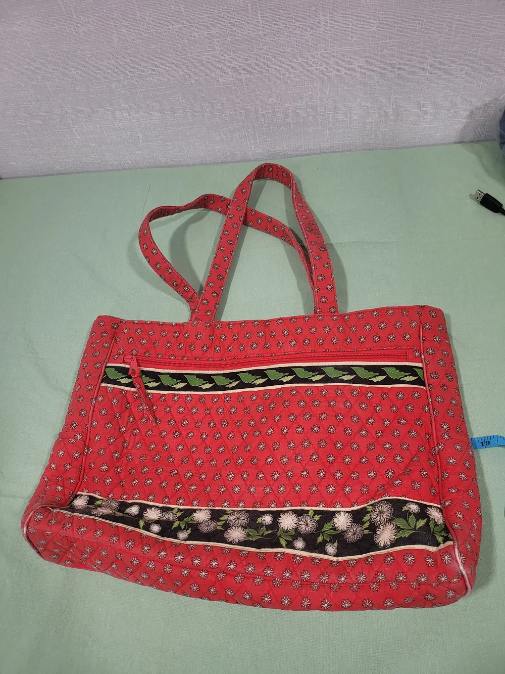 Source Unknown quilted red